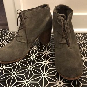 SIZE 11 BAREY WORN TOMS wedges